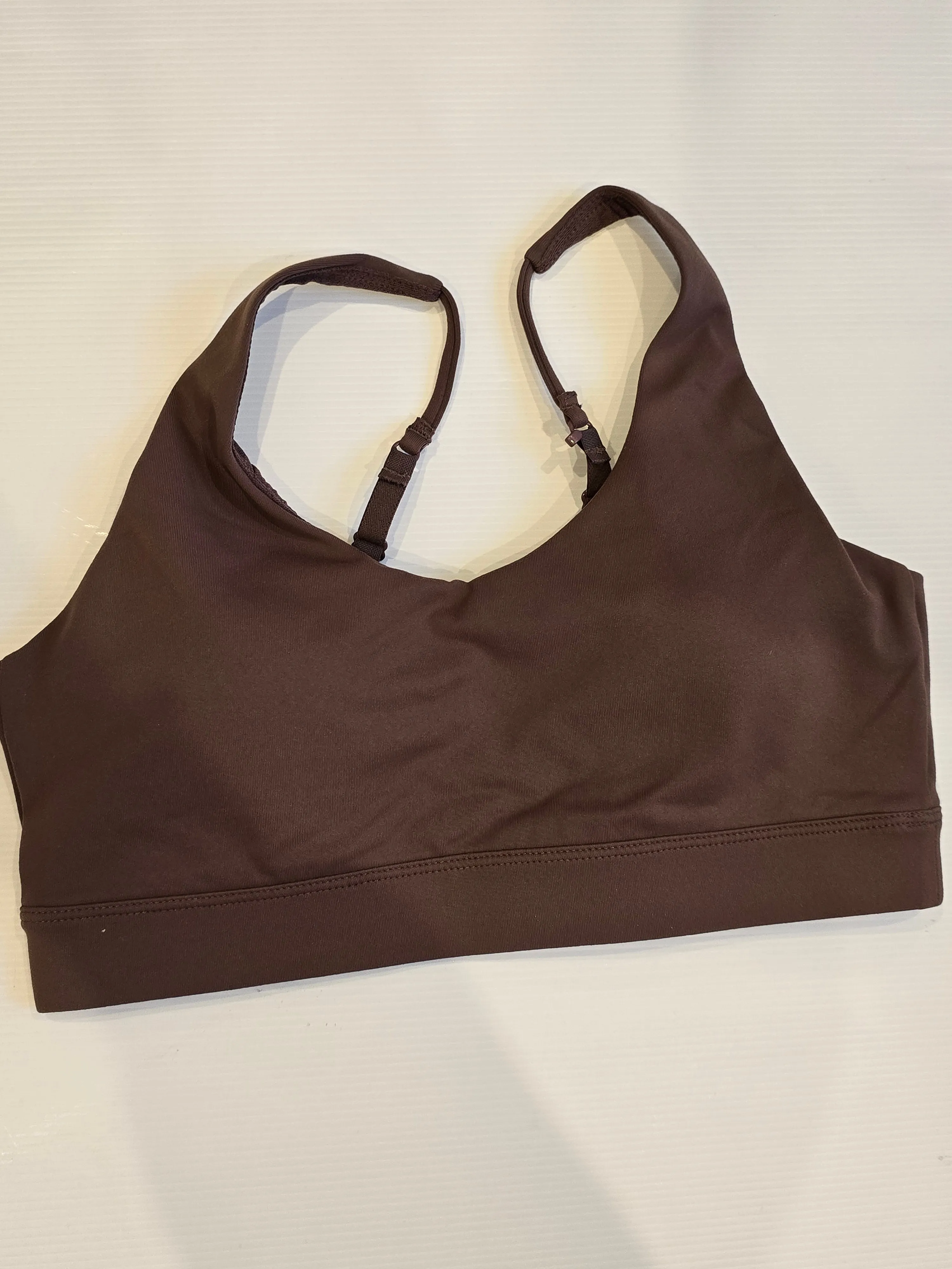 🖤 Cross-Over Crop Top - Black and Chocolate