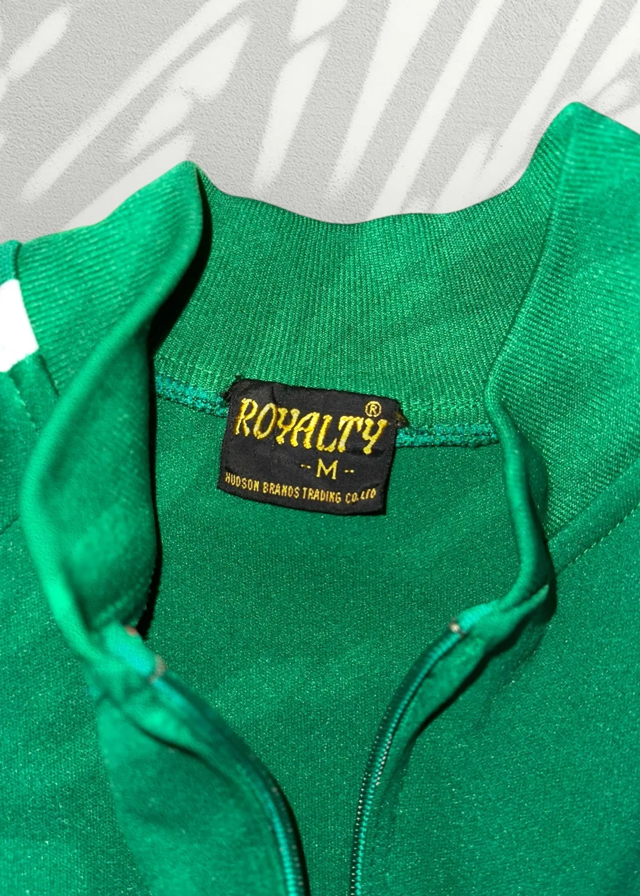 1970s Hudson Brands Green Track Jacket – Vintage Athletic Style
