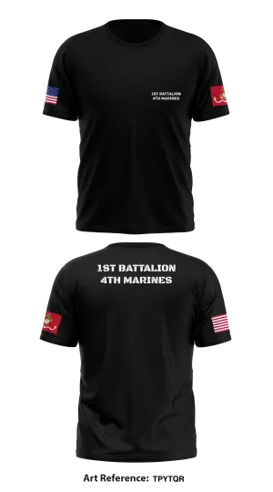 1st Battalion 4th Marines   Store 1 Core Men's SS Performance Tee - TpYtqR