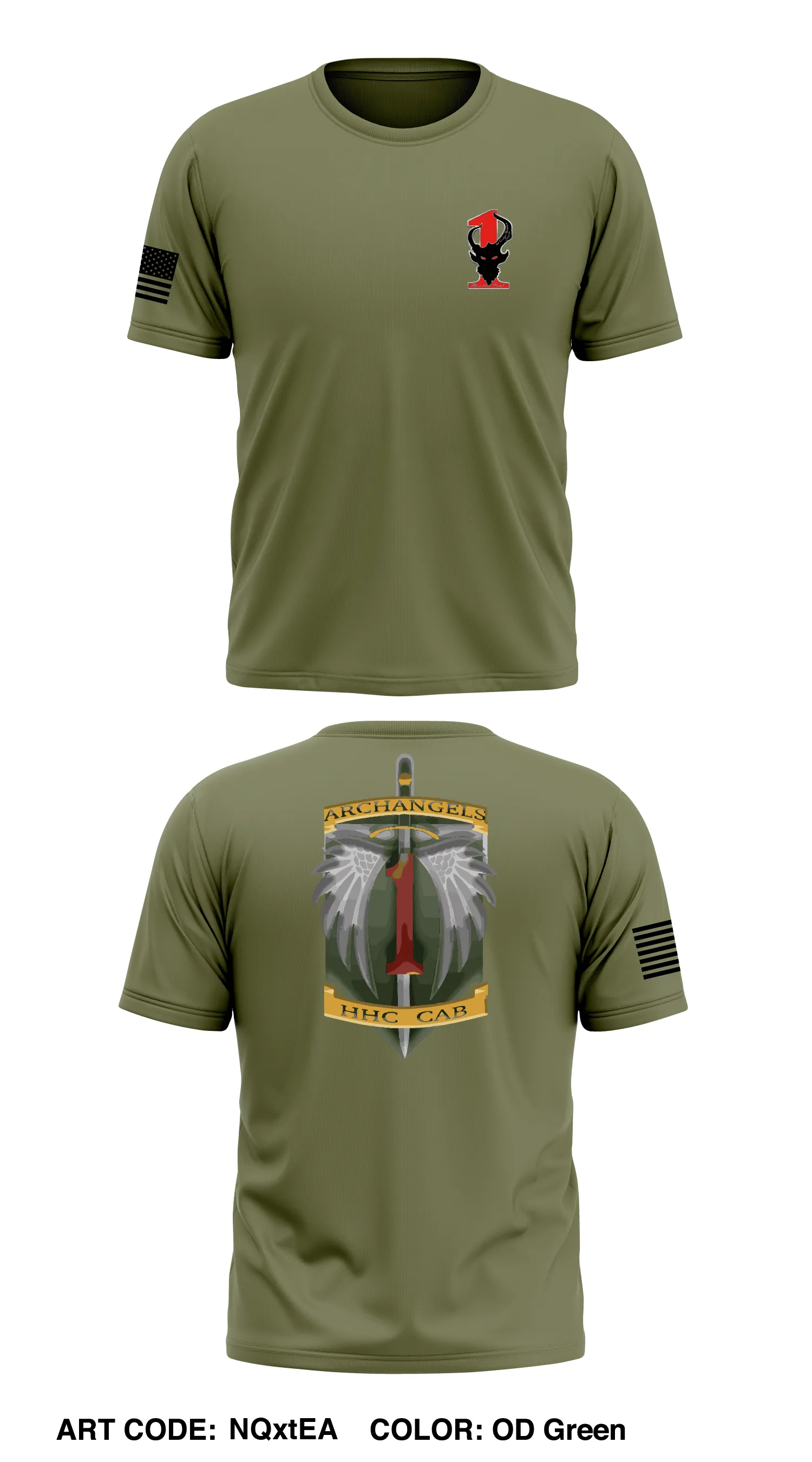 1st CAB Store 2 Core Men's SS Performance Tee - Jfr92h