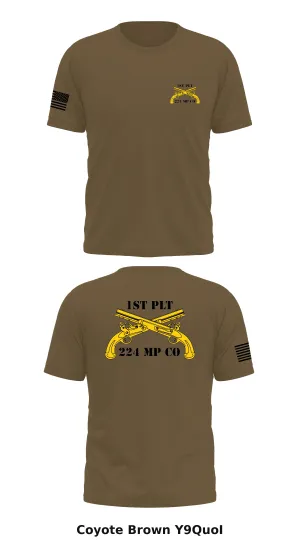 1st PLT 224 MP CO Store 1 Core Men's SS Performance Tee - Y9QuoI