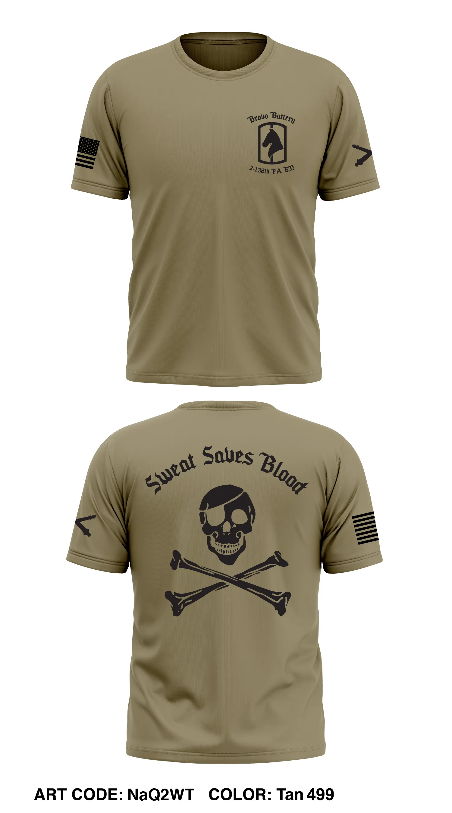 2/138 FA Bravo Battery Store 1 Core Men's SS Performance Tee - NaQ2WT