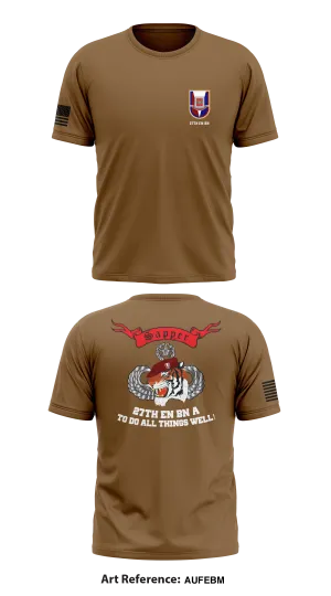 27th EN BN Core Men's SS Performance Tee - AufEbM