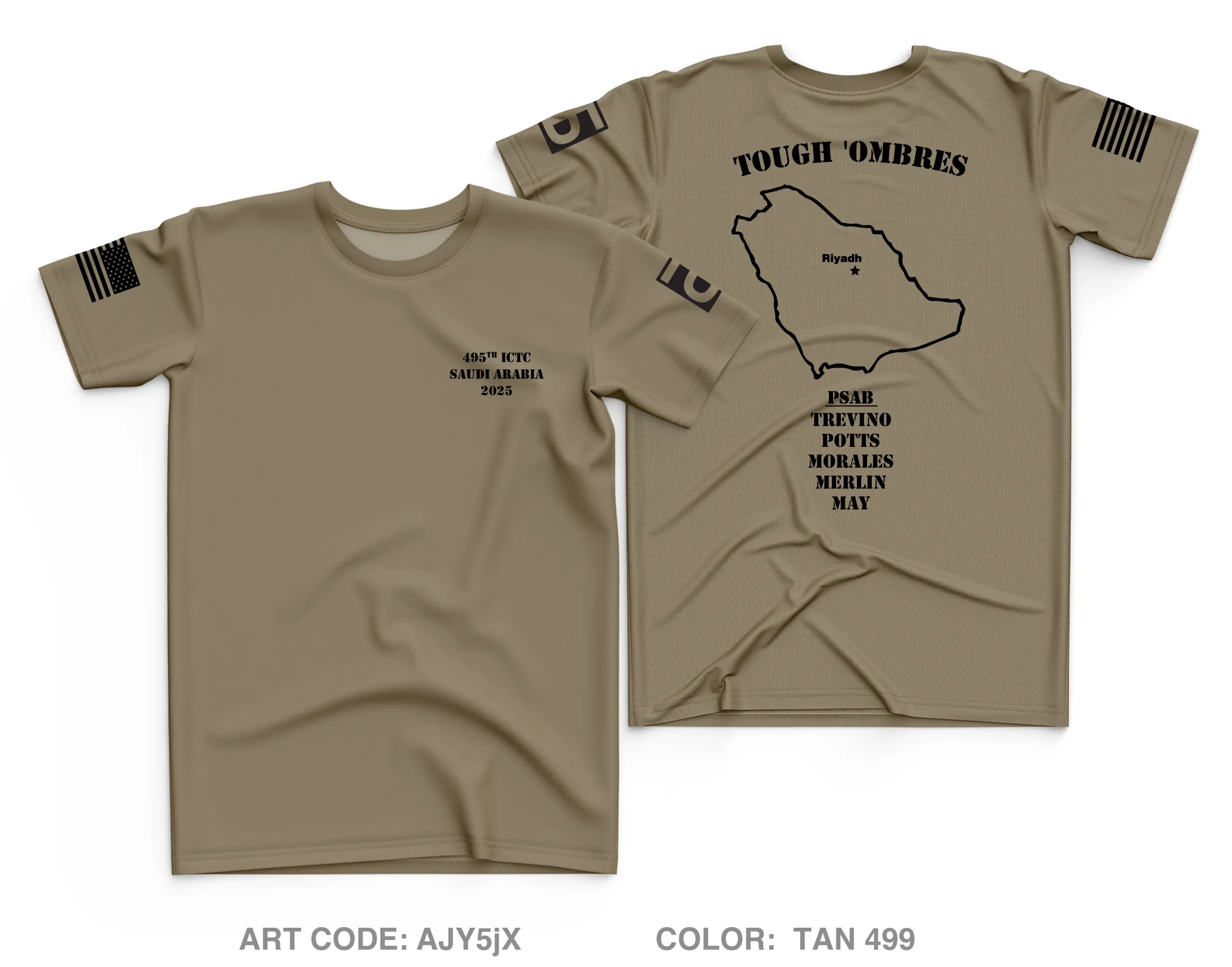 495th ICTC Core Men's SS Performance Tee - AJY5jX