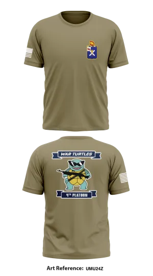 4th PLT, D Co, 1-32, 1BCT, 10th MTN DIV  Store 1 Core Men's SS Performance Tee - uMu24Z