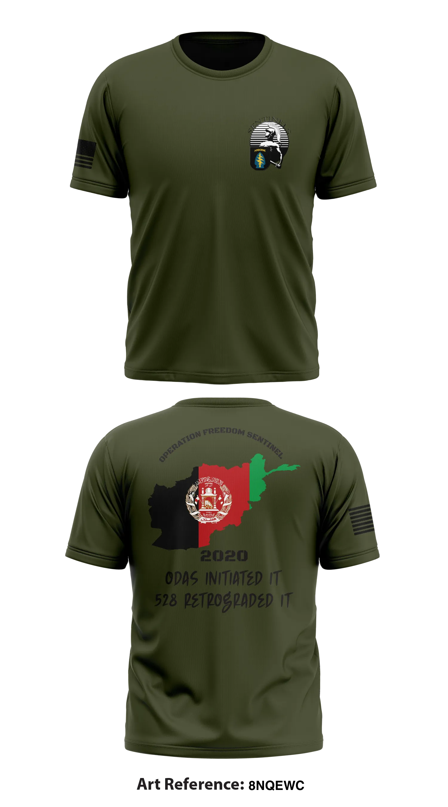 528th Sustainment Brigade Store 1 Core Men's SS Performance Tee - 8NqeWc