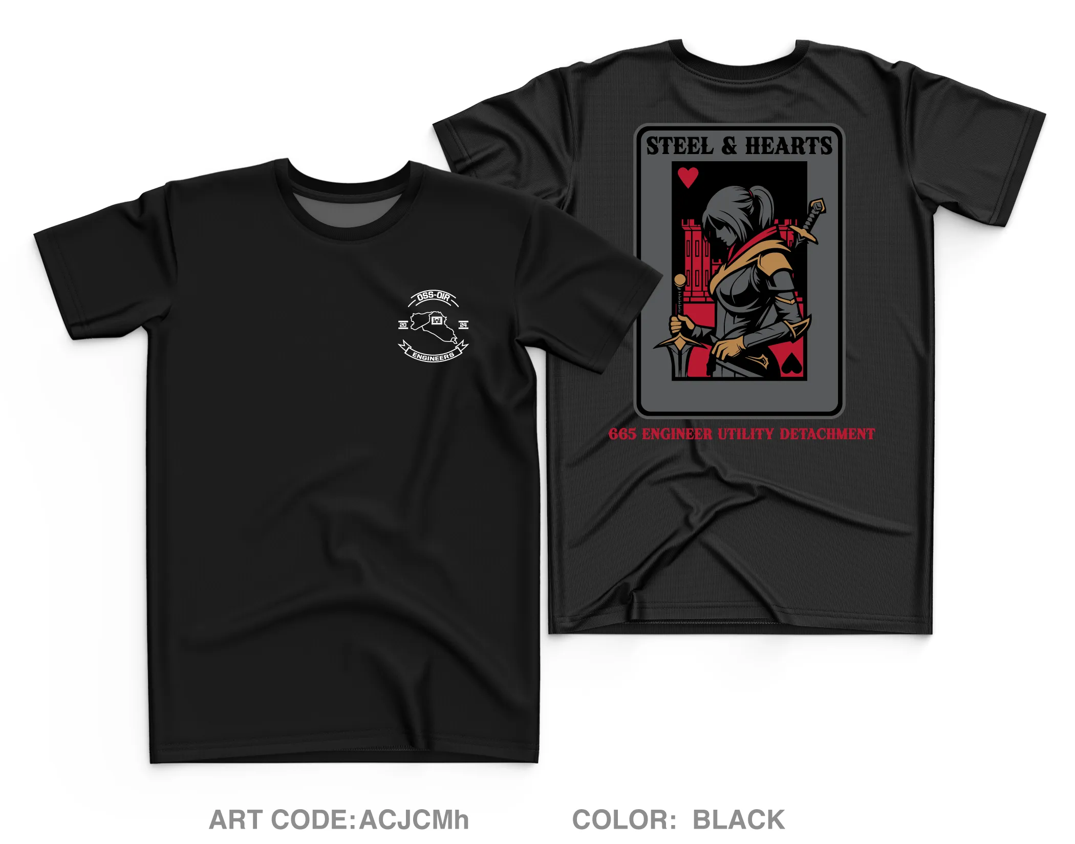 665 EUD Core Men's SS Performance Tee - ACJCMh