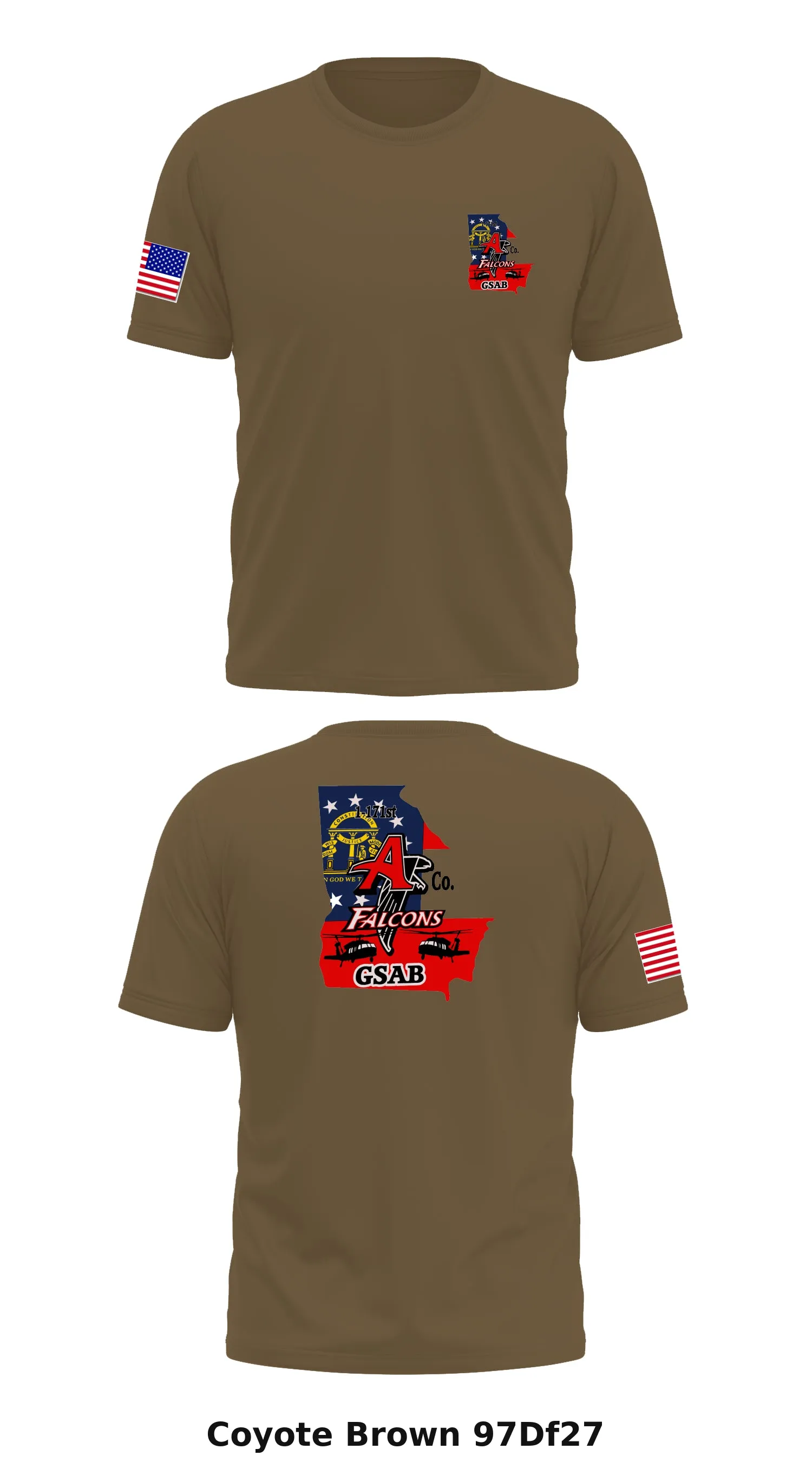 A Co 1-171st GSAB Store 1 Core Men's SS Performance Tee - 97Df27