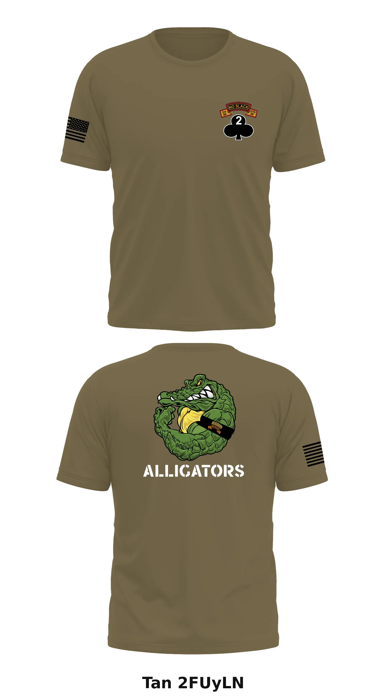A Co, 2nd BN, 327th INF Store 1 Core Men's SS Performance Tee - 2FUyLN