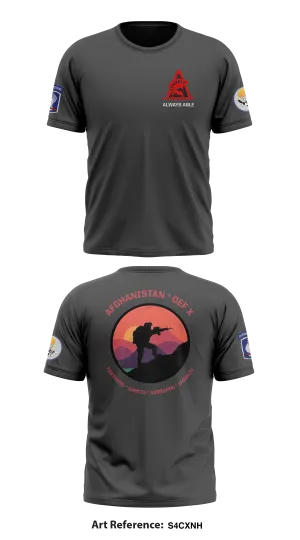 Able Co, 2-503d, 173rd Store 1 Core Men's SS Performance Tee - S4Cxnh