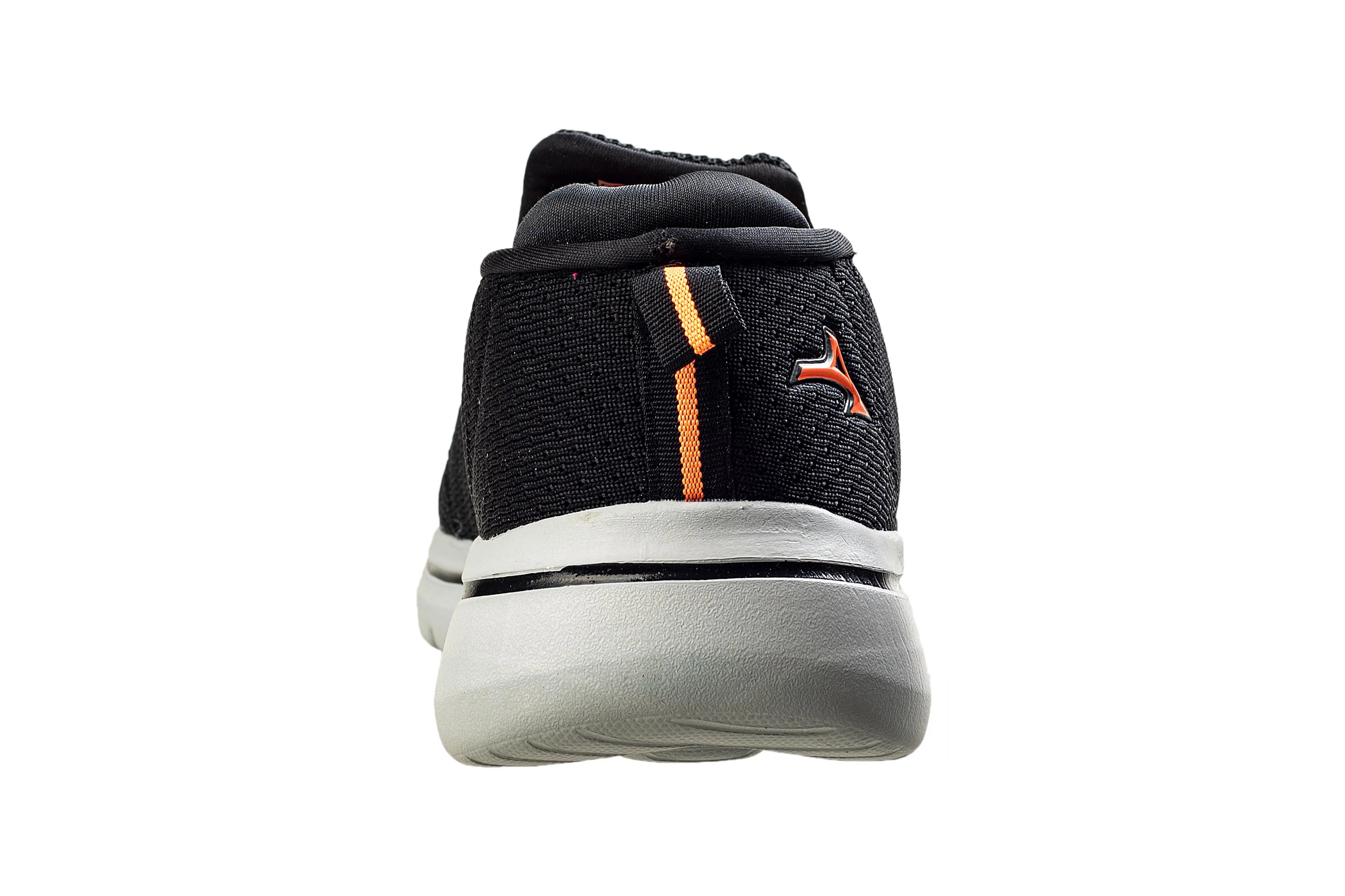 Abros Gents Black / F. Orange Sports Shoe