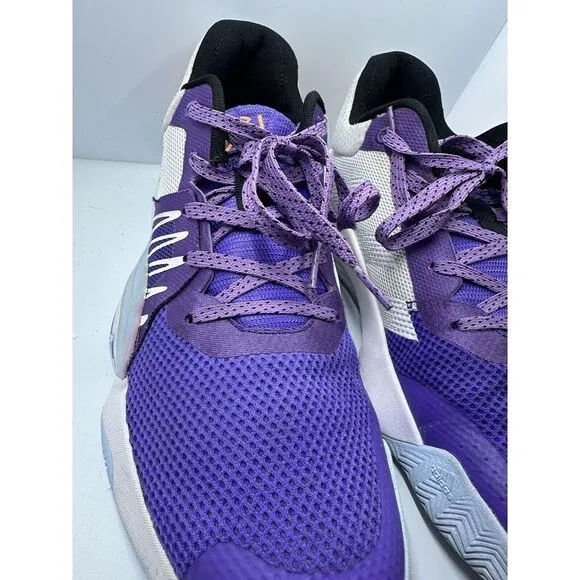 Adidas‎ Donovan Mitchell UTAH JAZZ Karl Mailman Malone Basketball Shoes M 11.5