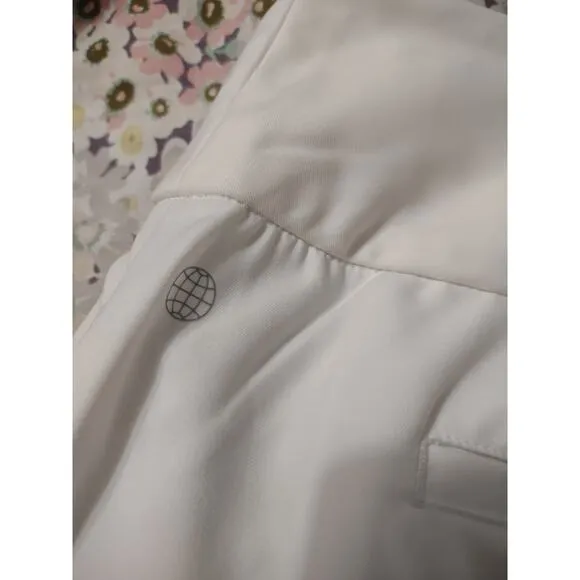 Adidas White Golf Tennis Skort Large Preppy County Club Eco-friendly Athletic