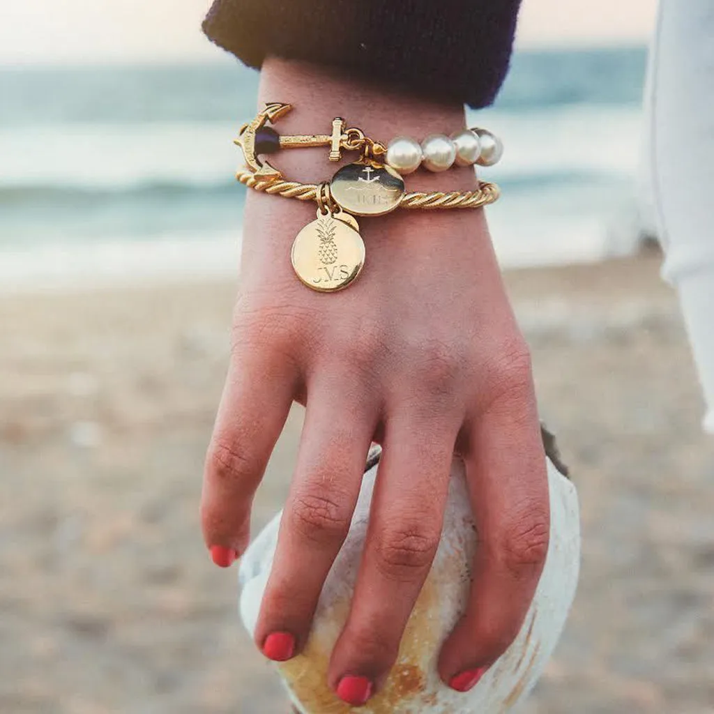 Anchor Atlantic Engravable Bracelet