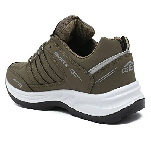 ASIAN Men's Cosko Running,Walking,Gym,Training Shoes (Brown, Numeric_2)