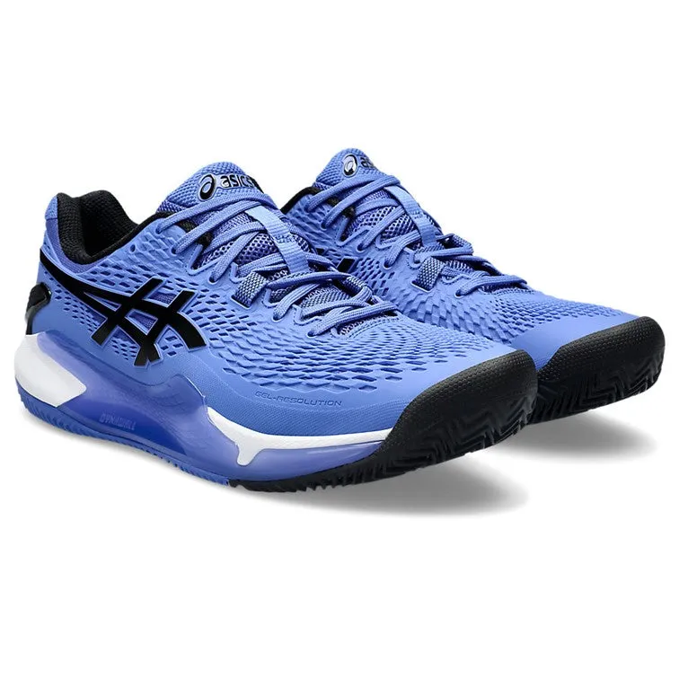 ASICS Gel-Resolution 9 Sapphire & Black Men's Clay Court Tennis Shoes