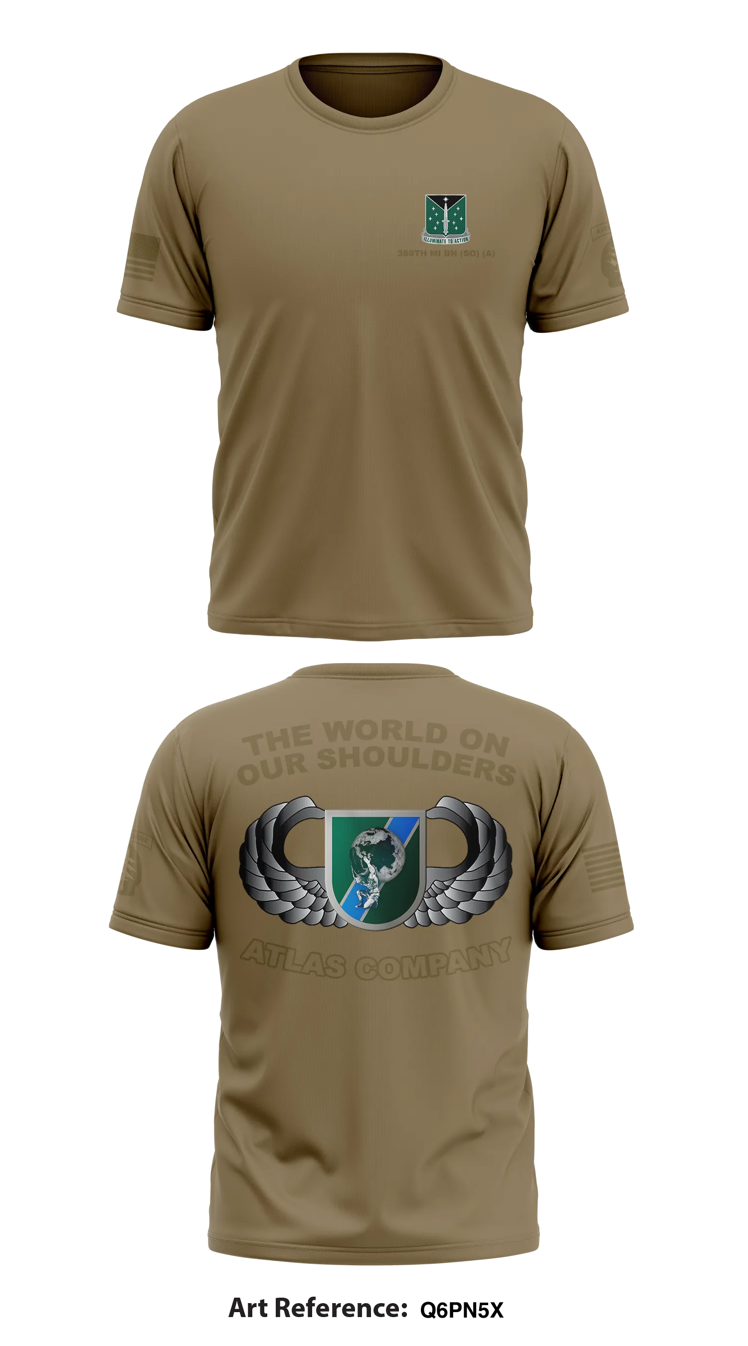 ATLAS COMPANY Store 1 Core Men's SS Performance Tee - q6Pn5x