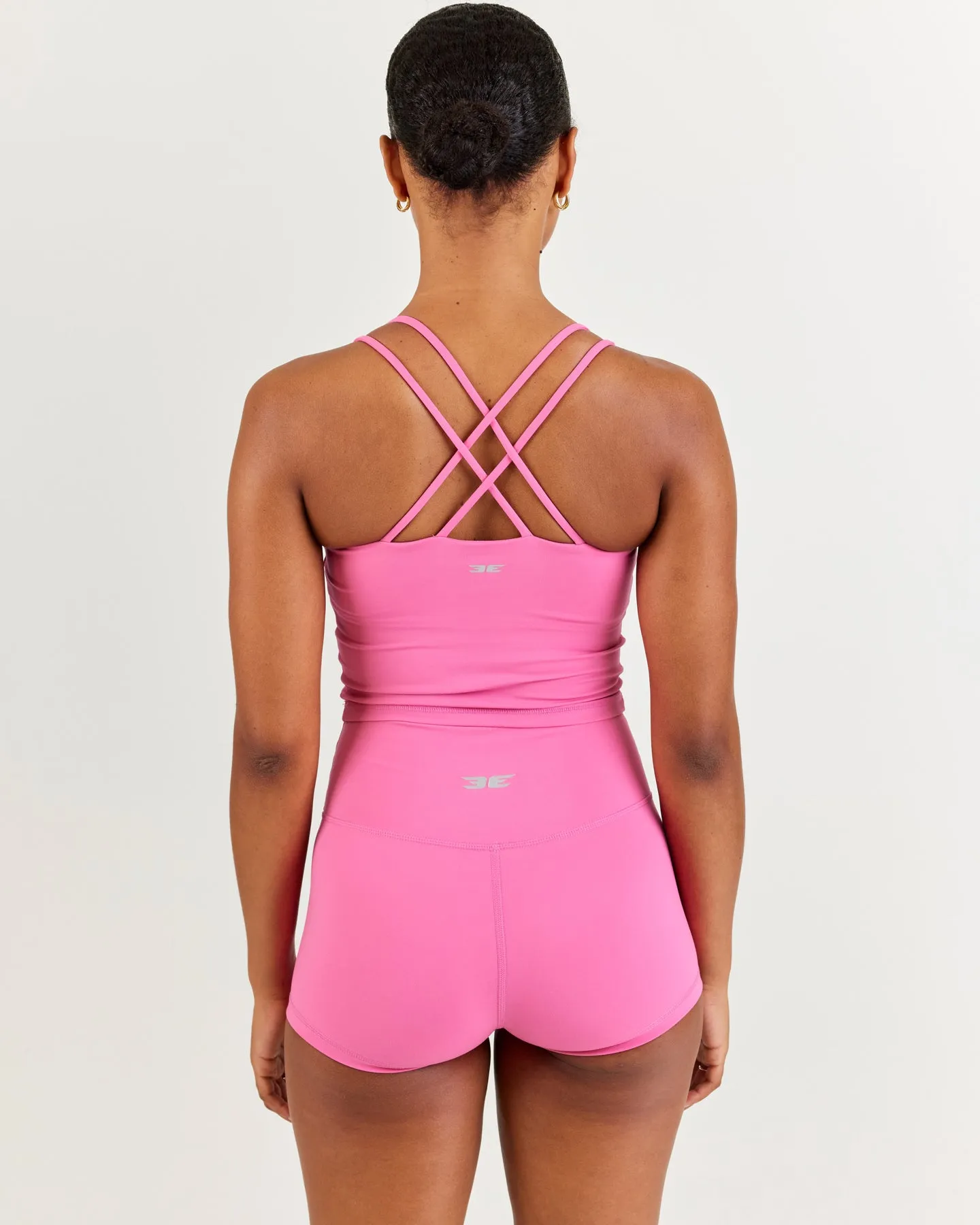 Aura Thin Strap Tank - Bubblegum