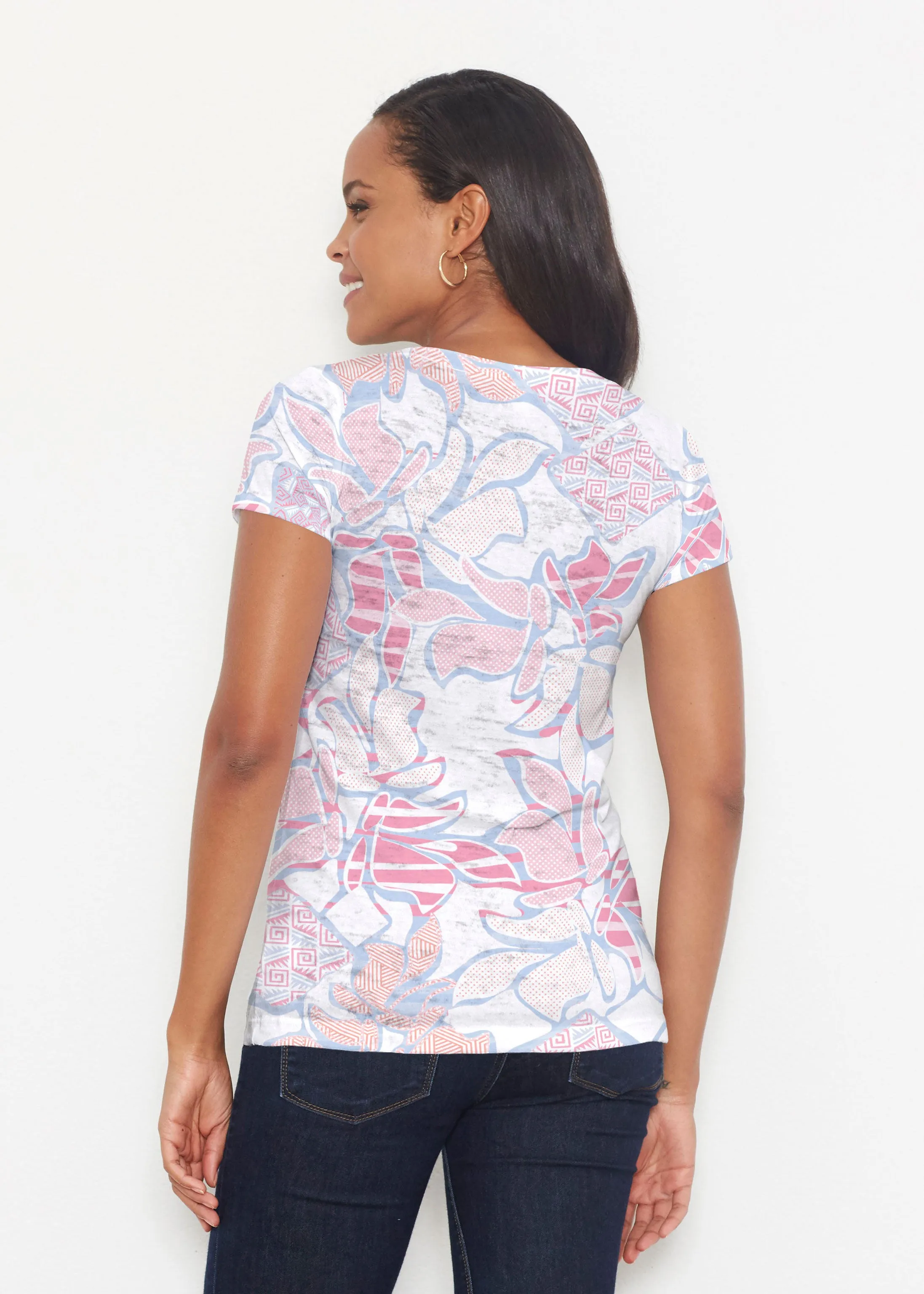 Aztek Sail Peri (8116) ~ Short Sleeve Scoop Shirt