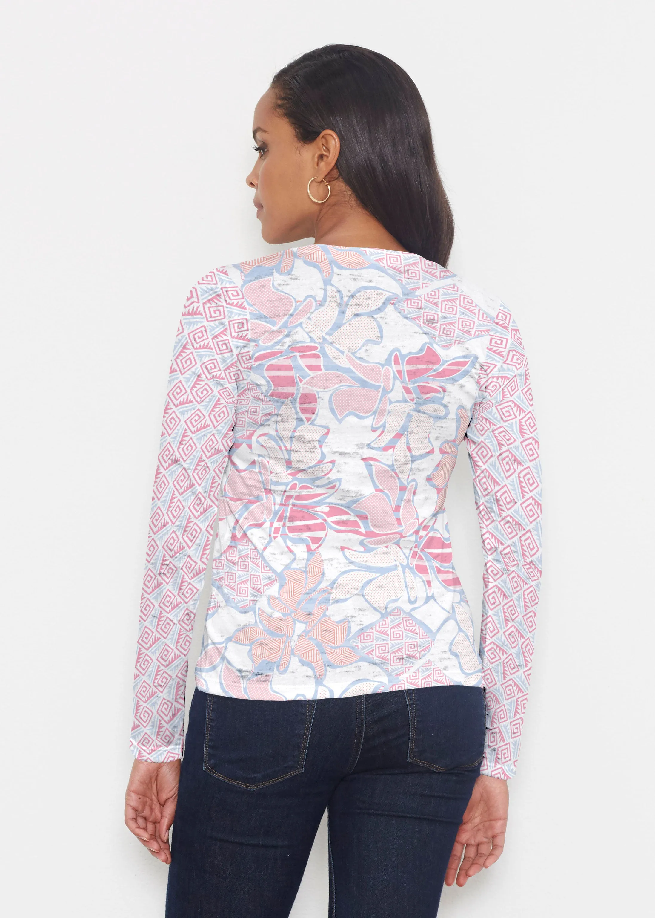 Aztek Sail Peri (8116) ~ Signature Long Sleeve Crew Shirt