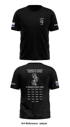 B-Knights  Store 1 Core Men's SS Performance Tee - 50NiUW