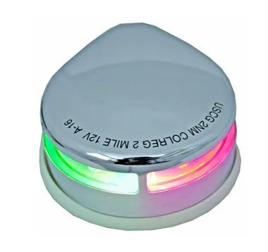 BICOLOUR LED NAVIGATION LIGHT - STAINLESS STEEL