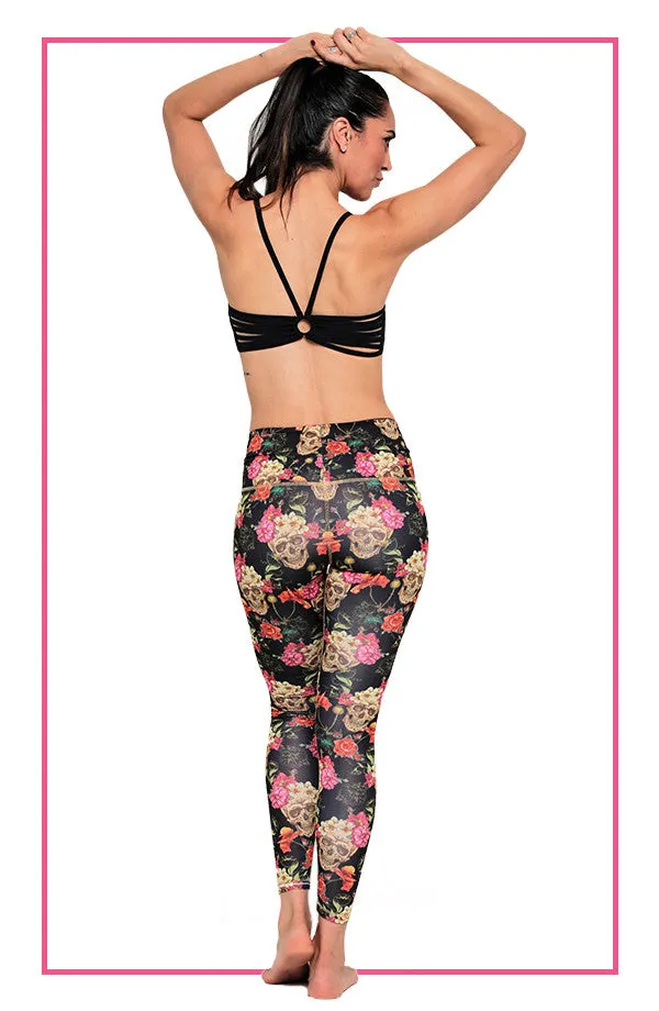 Black Skull Legging