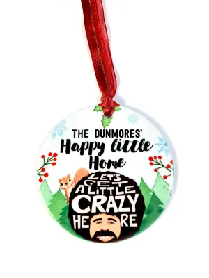 Bob Ross Custom Ornament