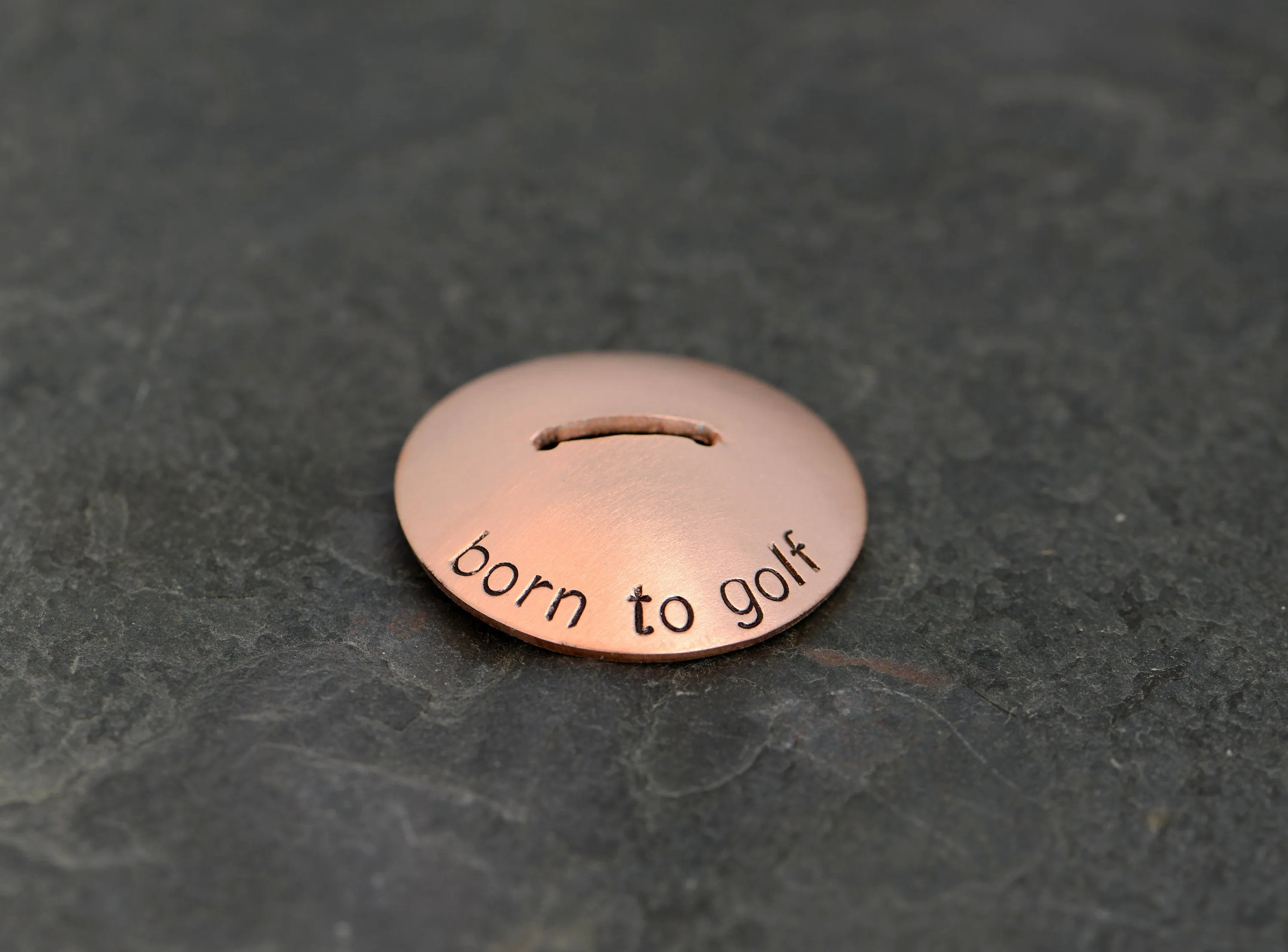 Born to Golf - Golf Ball Marker and Stand