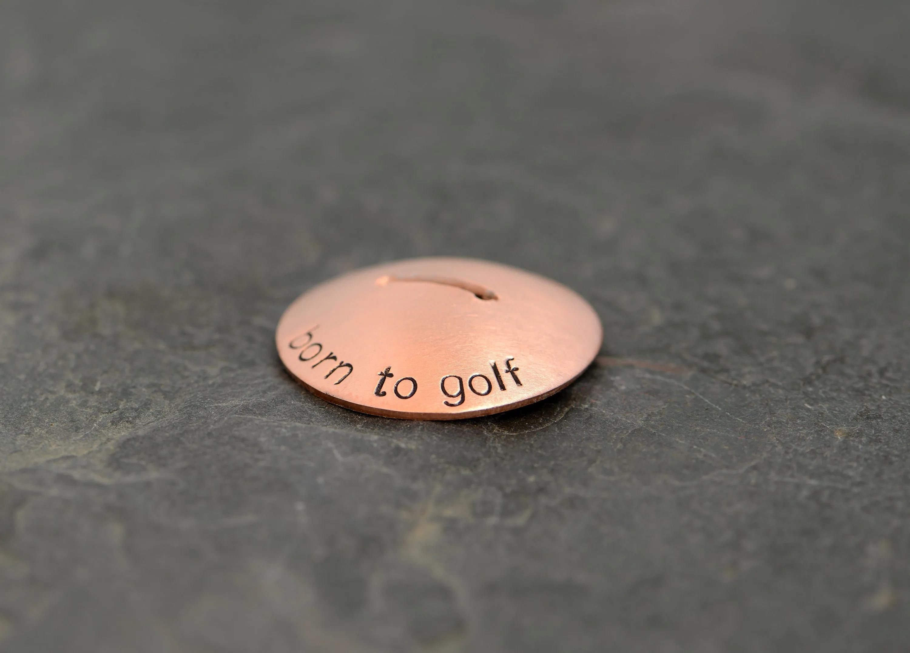 Born to Golf - Golf Ball Marker and Stand