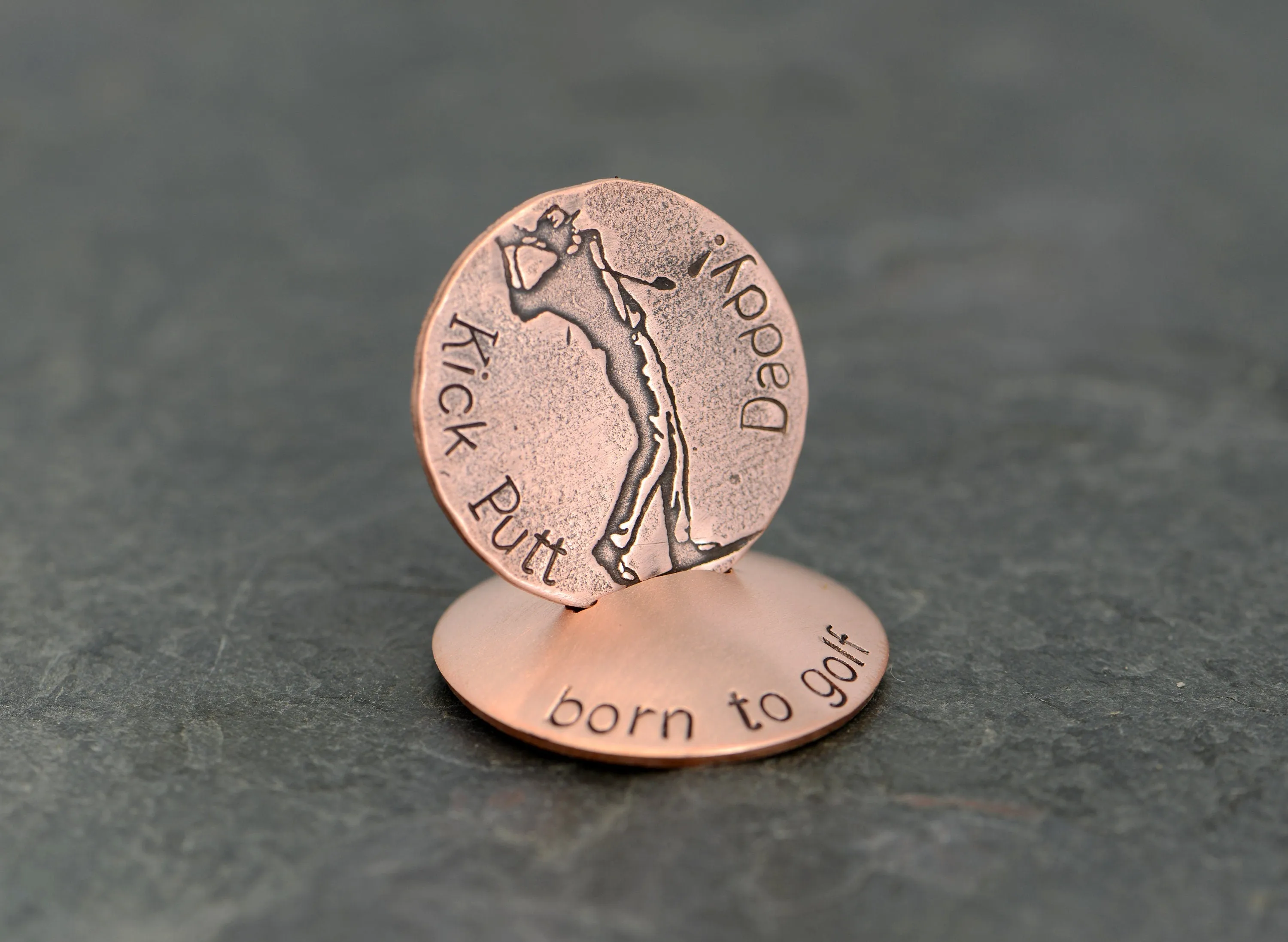 Born to Golf - Golf Ball Marker and Stand