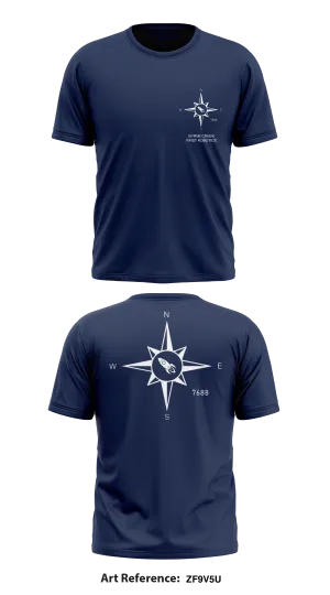 Byrne Creek First Robotics Core Men's SS Performance Tee - ZF9v5U