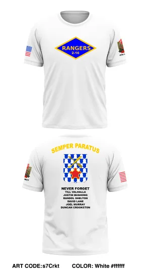C Co, 2-16 rangers  Store 1 Core Men's SS Performance Tee - s7Crkt