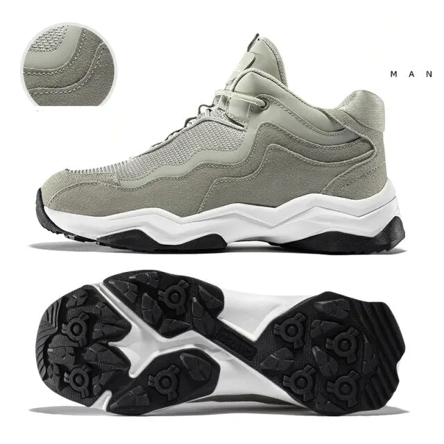 CAMEL Official Original Men Women Hiking Shoes High-tops Sports Shoes