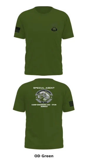 Camp Buehring CID Office Store 1 Core Men's SS Performance Tee - 60148942437