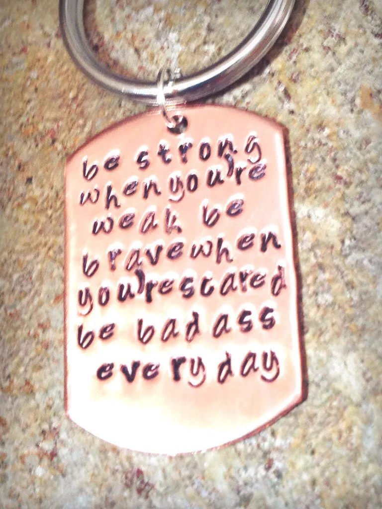 Cancer Keychain Personalized