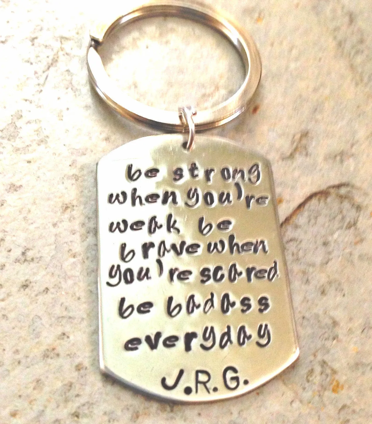 Cancer Keychain Personalized