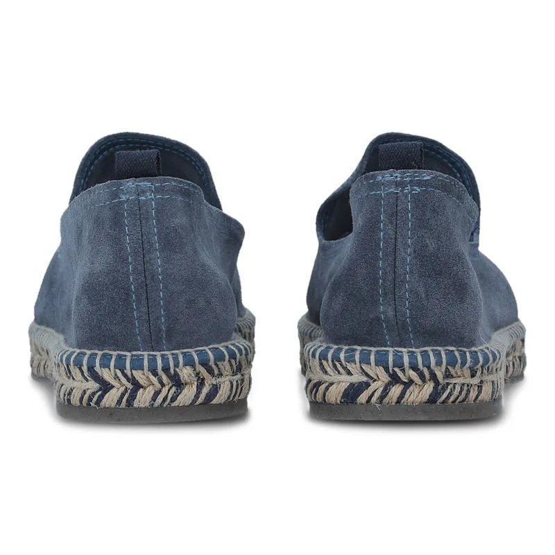 CANGREJO Marine suede espadrilles