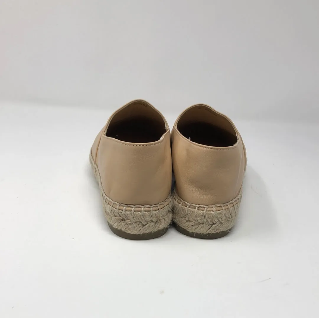 Chanel Espadrille in Tan and Black