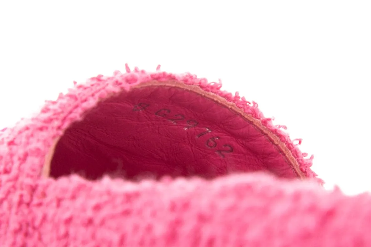 Chanel Hot Pink Tweed Espadrille SZ 40