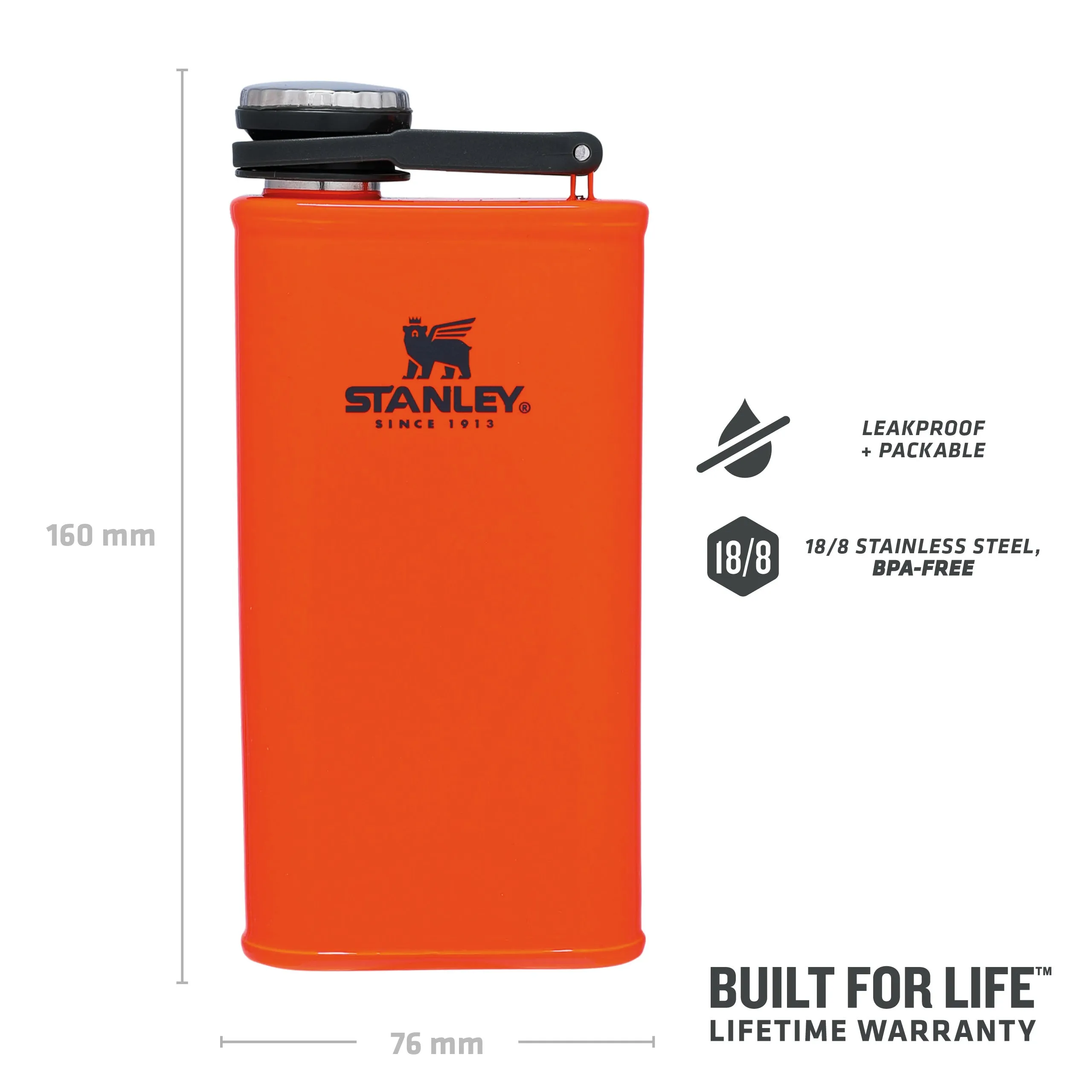 Classic Easy Fill Wide Mouth Flask | 0.23L