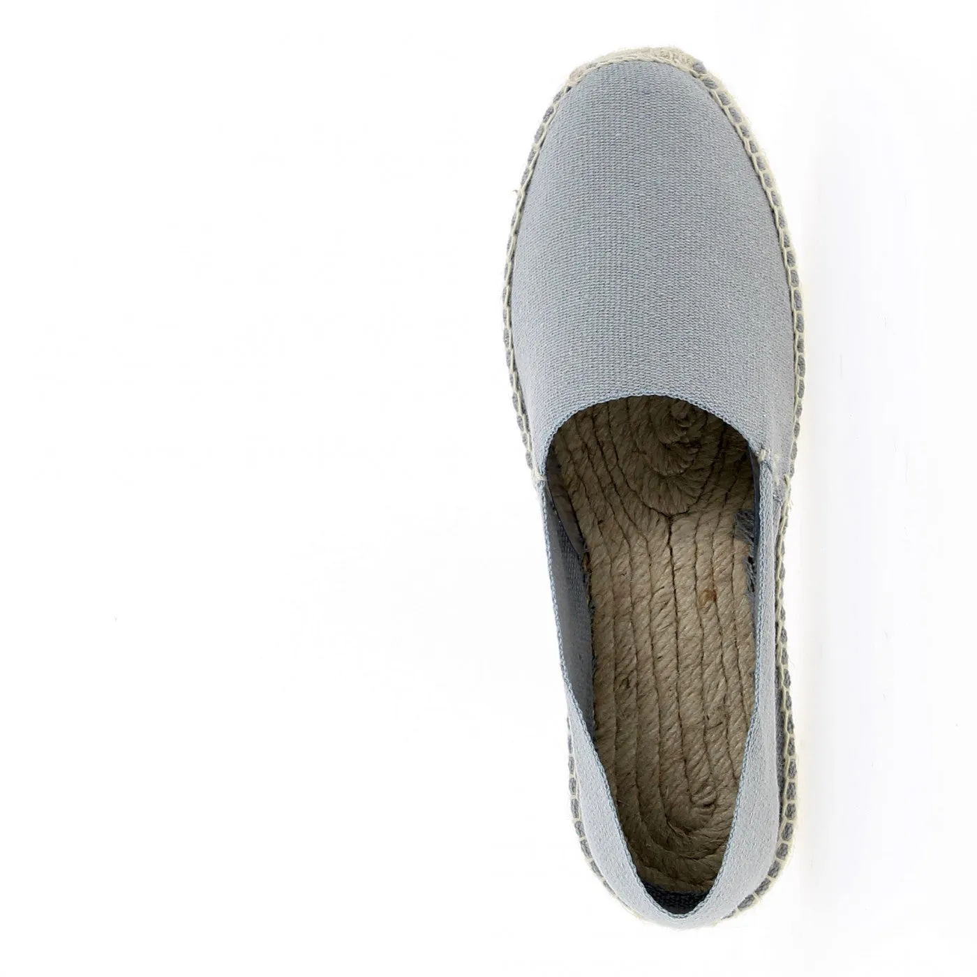 Classic Grey Espadrilles | Hand-Sewn & 100% Made in France
