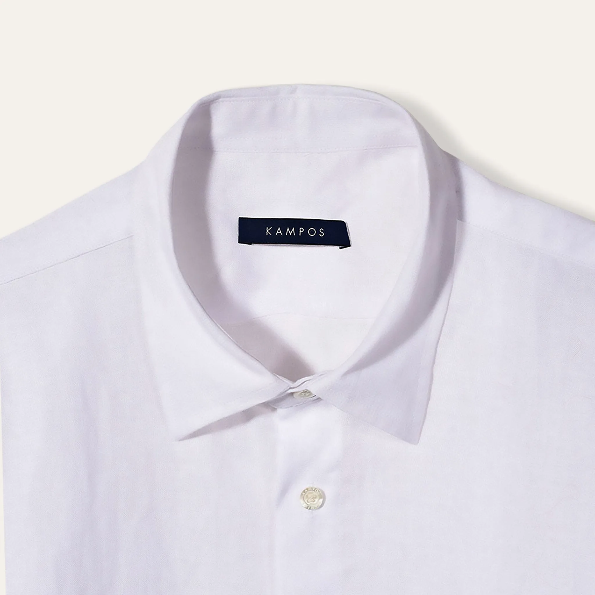 Classic Linen Shirt White