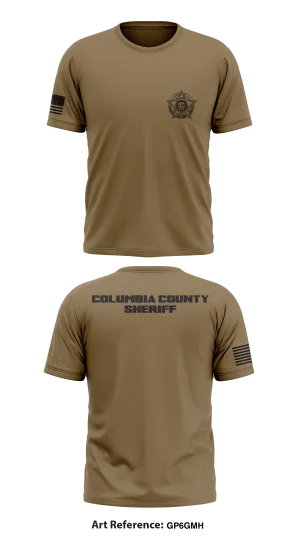 Columbia County Sheriff Store 1 Core Men's SS Performance Tee - GP6gmh