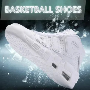 Comfortable Basketball Shoes For Men Lace-Up Sports Shoes Air Cushion Zapatillas Hombre Breathable Mens Shoes Athletic Sneakers