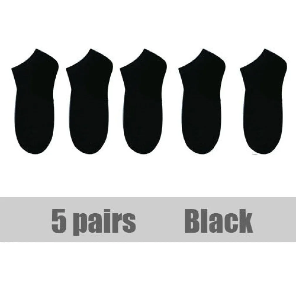 ContiNent 33 10 Pairs=20pcs Women Man Socks Breathable Sports socks Solid Color Boat socks Comfortable Cotton Ankle Socks White