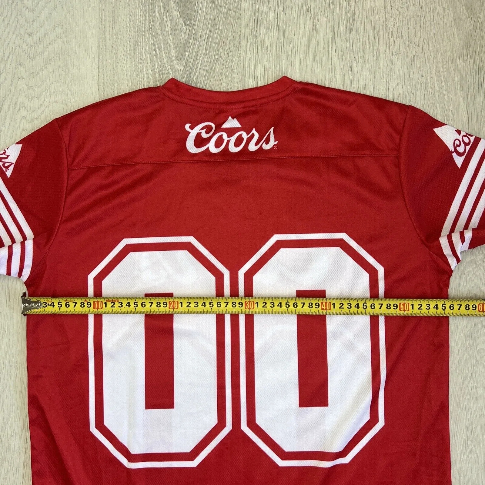 COORS Athletic Jersey Shirt Size M Promo Exclusive Beer Football NFL Soccer