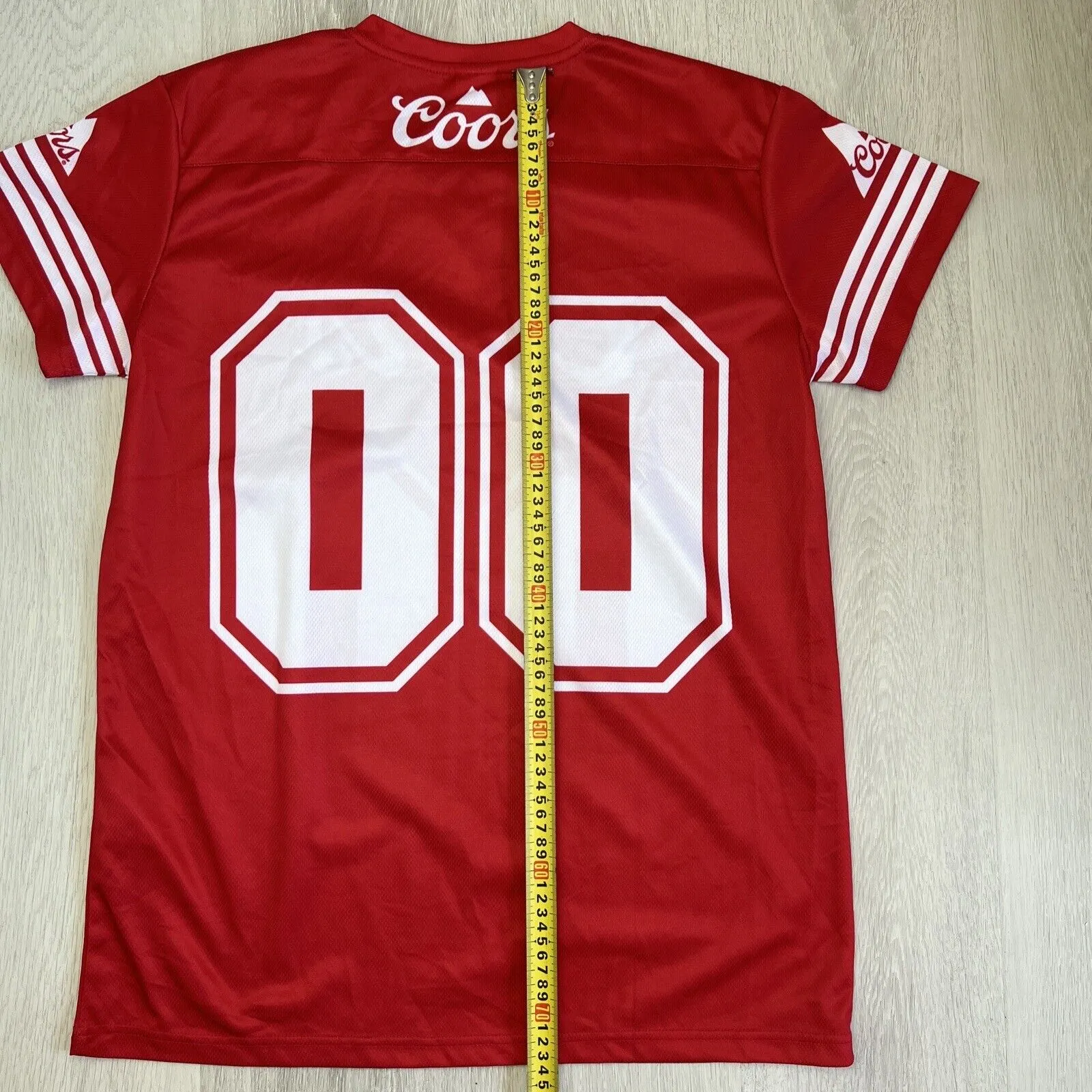 COORS Athletic Jersey Shirt Size M Promo Exclusive Beer Football NFL Soccer