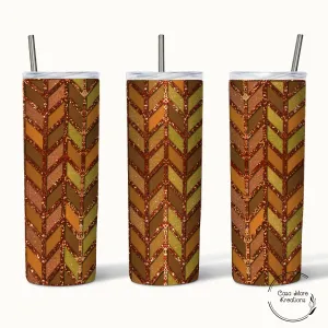Copper Tanagram 20 oz. Skinny Tumbler
