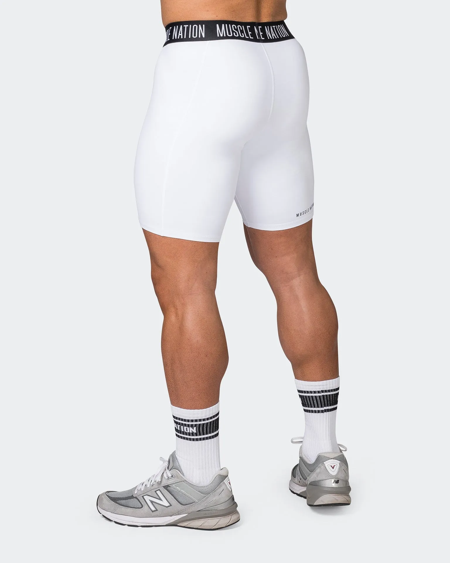 Core 8" Training Shorts - White